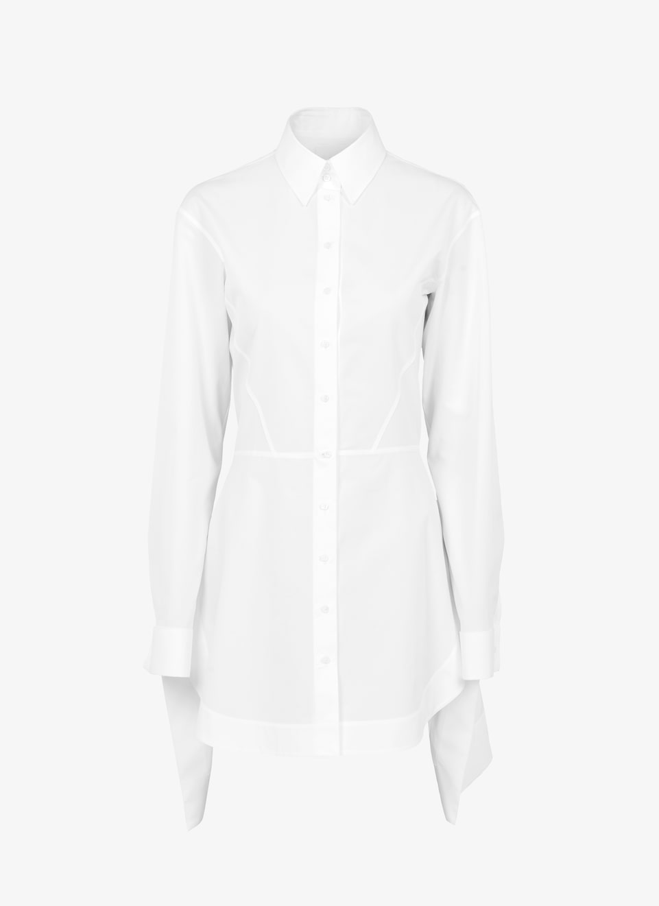EDITION 1986 POPELINE FITTED SHIRT EDITION 1986 POPELINE FITTED SHIRT - maison-alaia.com